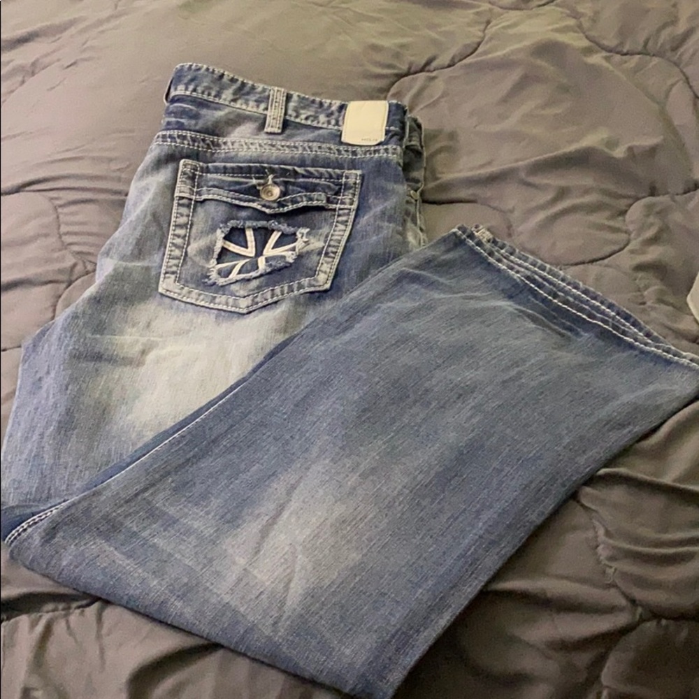 Helix Mens Jeans Bootcut